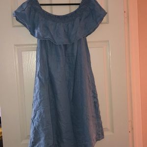 Off the shoulder pocket dress